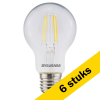 Aanbieding: 6x Sylvania LED lamp E27 | Peer A60 | Filament | Helder | 2700K | 4.5W (40W) LSY00359 - 1