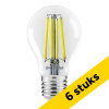 Aanbieding: 6x Sylvania LED lamp E27 | Peer A60 | Ultra Efficient | Filament | 2700K | 7.3W (100W) LSY00519 - 1