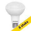 Aanbieding: 6x Sylvania LED lamp E27 | Reflector R80 | Mat | 3000K | 8W (60W) LSY00567 - 1