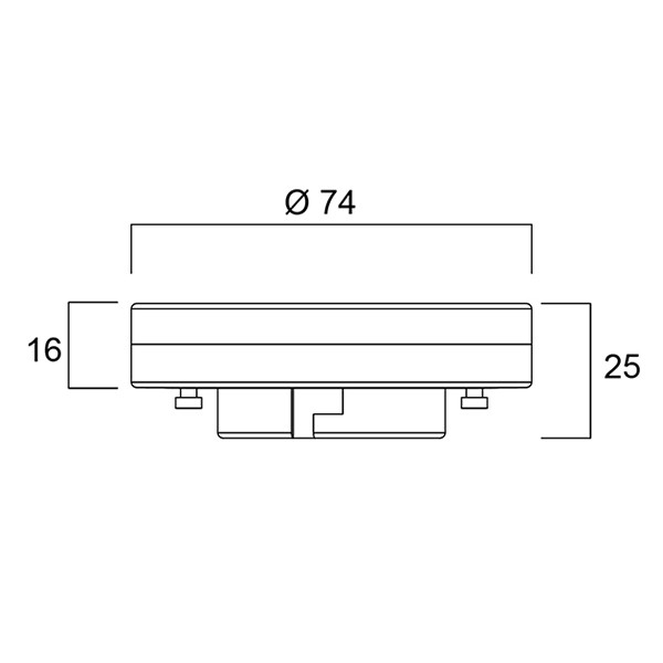 Sylvania GX53 LED spot | 3000K | 5W (40W)  LSY00281 - 2