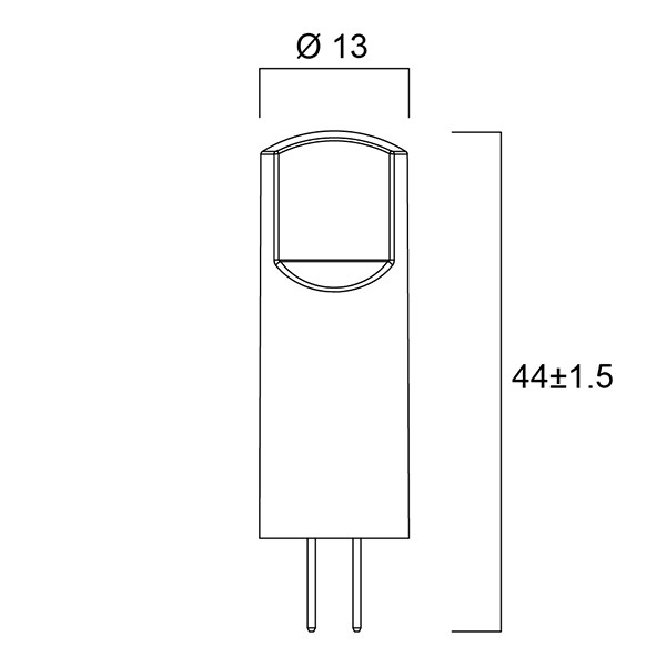 Sylvania GY6.35 LED capsule | Helder | 2700K | 2.6W (25W) LSY00925 - 2