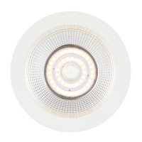 Sylvania Insaver Slim UGR19 Led downlighter Ø 16,4 cm rond opbouw 20W 3000K  LSY00165