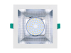 Sylvania Insaver Slim UGR19 Led downlighter 21,7 cm vierkant inbouw 20W 3000K  LSY00161 - 2