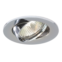 Sylvania Inset Trend 75 GU10 armatuur | Ø 83 mm | IP23 | Chroom  LSY00740
