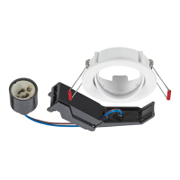 Sylvania Inset Trend 75 GU10 armatuur | Ø 83 mm | IP23 | Wit  LSY00734