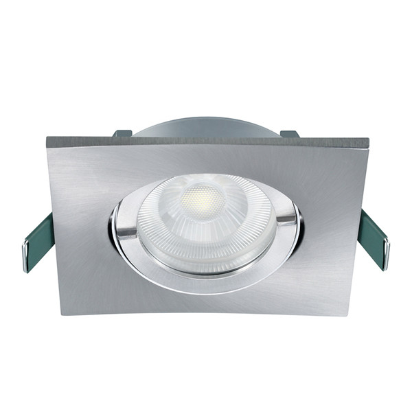 Sylvania Inset Trend 75 GU10 armatuur | Vierkant | IP44 | Aluminium  LSY00760 - 2