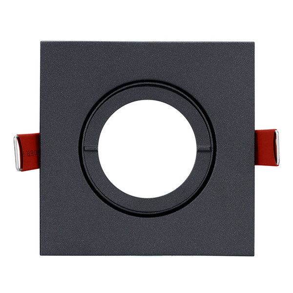 Sylvania Inset Trend 75 GU10 armatuur | Vierkant | IP44 | Zwart  LSY00756 - 2