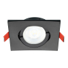 Sylvania Inset Trend 75 GU10 armatuur | Vierkant | IP44 | Zwart  LSY00756 - 6