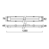 Sylvania LED Batten 120 cm Twin | incl. lamp | 4000K | 3300 lumen | 30W  LSY00668 - 8