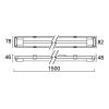 Sylvania LED Batten 150 cm Twin | incl. lamp | 4000K | 4100 lumen | 36W  LSY00669 - 8