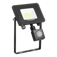 Sylvania LED Floodlight met sensor | SylFlood | 4000K | 3000 lumen | IP65 | 27W | Zwart  LSY00731