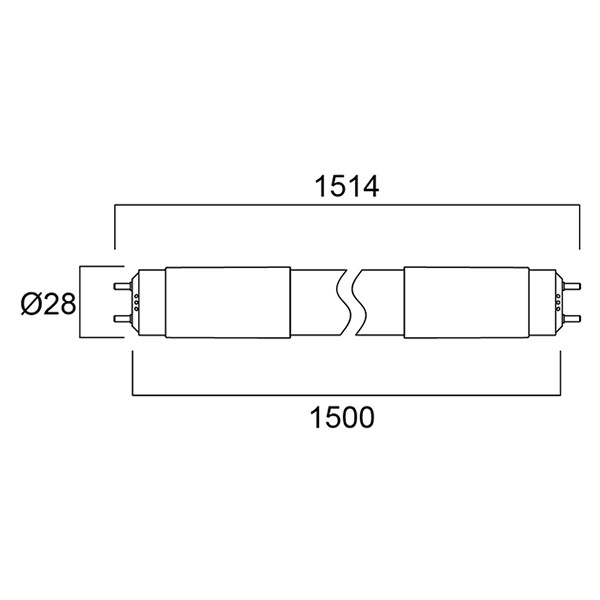 Sylvania LED TL buis 120 cm | 4000K (840) | 1800 lumen (HO) | T8 (G13) | 13.3W LSY00293 - 2