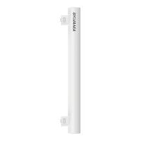 Sylvania LED buislamp S14s | 30 cm |  2700K | 5W (35W)  LSY00556