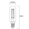 Sylvania LED lamp E14 | Buis T25 | Filament | Helder | 2700K | 4.5W (40W)  LSY00472 - 2
