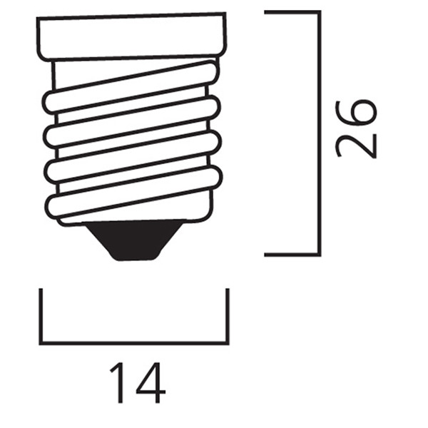 Sylvania LED lamp E14 | PAR16 | 4000K | 4.5W (50W)  LSY00265 - 3