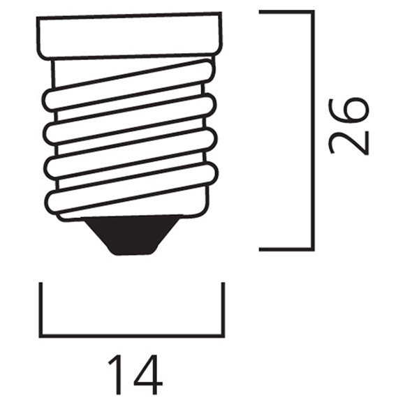 Sylvania LED lamp E14 | Reflector PAR16 | 3000K | 4.5W (50W) LSY00263 - 3