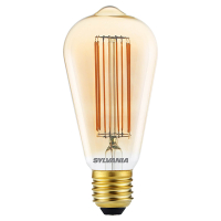 Sylvania LED lamp E27 | Edison ST64 | Vintage | Goud | 2000K | Dimbaar | 7W (50W)  LSY00482