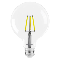 Sylvania LED lamp E27 | Globe G125 | Ultra Efficient | Filament | 2700K | 4W (60W)  LSY00524