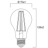 Sylvania LED lamp E27 | Peer A60 | Filament | 2700K | 11W (100W) LSY00378 - 2