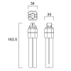 Sylvania LED lamp G24q-2 | 4000K | 1100 lumen | 10W (26W)  LSY00348 - 2