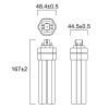 Sylvania LED lamp GX24q-4 | 4000K | 2250 lumen | 20W (42W)  LSY00354 - 2