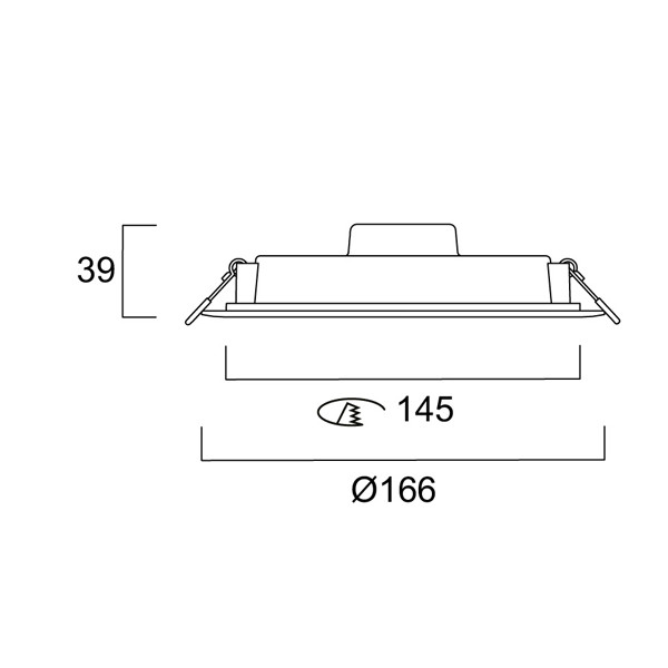 Sylvania Smart Downlight | Rond | Mat | 2700-6500K | 16W (75W)  LSY00547 - 6