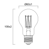 Sylvania Smart lamp E27 | Peer | Filament | Goud | 2000K | 7.5W (40W)  LSY00542 - 3