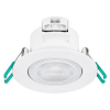 Sylvania led Inbouwspot | YourHome | 2700-4000K | Ø 87 mm | IP44 | Dimbaar | 5.5W | Wit  LSY00189 - 1