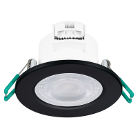 Sylvania led Inbouwspot | YourHome | 2700-4000K | Ø 87 mm | IP65 | Dimbaar | 5.5W | Zwart  LSY00191