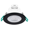 Sylvania led Inbouwspot | YourHome | 2700-4000K | Ø 87 mm | IP65 | Dimbaar | 5.5W | Zwart  LSY00191 - 1