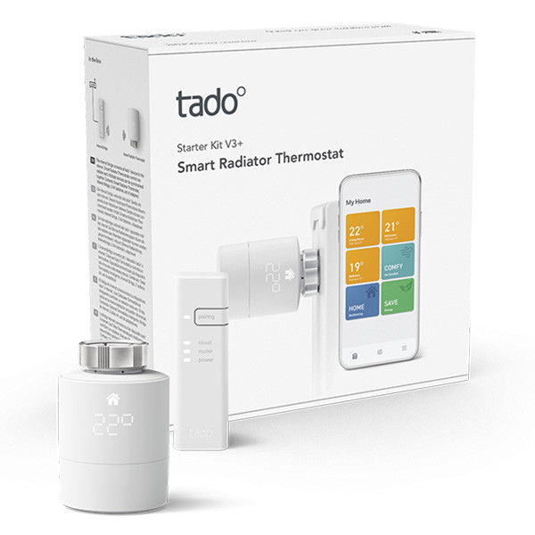 Tado Slimme Radiatorknop Starterskit V3+  LTA00006 - 1