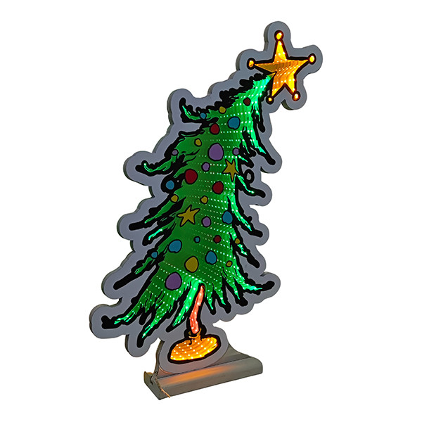 The Grinch kerstfiguur met verlichting | Kerstboom | 60 cm | Infinity light LDI00050 - 1