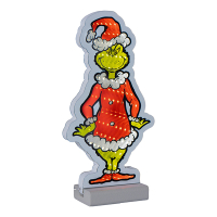 The Grinch kerstfiguur met verlichting | Santa Suit | 20 cm | Infinity light LDI00051