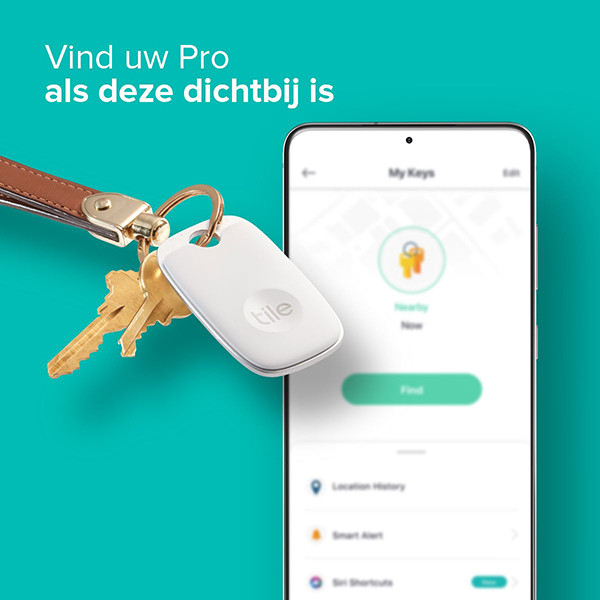 Tile Pro 2022 | Bluetooth tracker | Zwart/Wit | 4 stuks  LTI00018 - 3