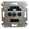 Tradim Led dimmer inbouw 3-150W | Fase Afsnijding (RC) | Tradim 2485H  LDR04015