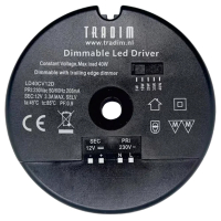 Tradim Led driver dimbaar | Max. 40W | 12V | Tradim  LDR04045