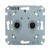 Tradim Led duo dimmer inbouw 2x 1-100W digitaal | Fase afsnijding (RC) | Tradim, 2496  LDR04026