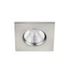 Trio Badkamer led inbouwspot Zagros IP65 vierkant dimbaar 5.5W (Trio, Nikkel mat, 1 stuk)  LTR00024