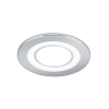 Trio Core led inbouw downlighter Ø 8 cm rond chroom 5W  LTR00165 - 1