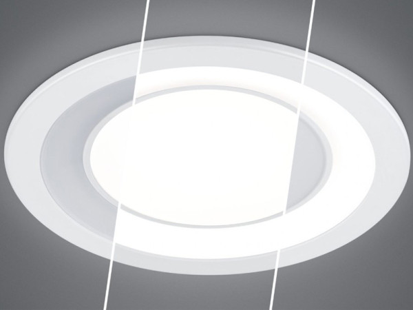 Trio Core led inbouw downlighter Ø 8 cm rond chroom 5W  LTR00165 - 3