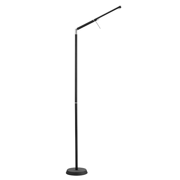 Trio Filigran vloerlamp zwart 6W  LTR00255 - 1