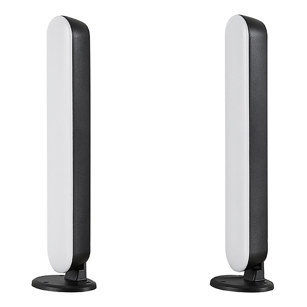 Gaming tafellamp | RGB | Zwart | Geluidsbediening | Trio Lighting LTR00802 - 2