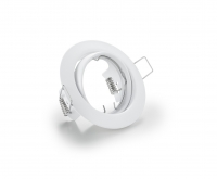 Trio Inbouwarmatuur Jura rond geschikt voor GU10 (Trio, Wit, 1 stuk)  LTR00050