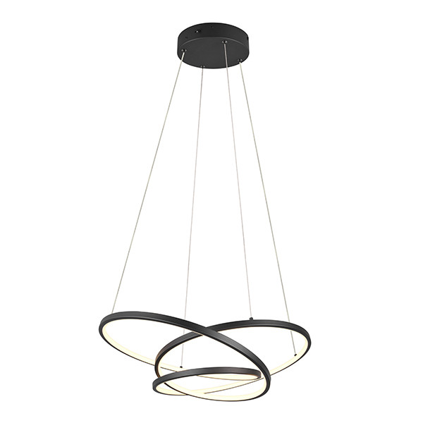 LED Hanglamp | Darvin | Rond | Mat zwart | Dimbaar | IP20 | Trio Lighting LTR00746 - 1