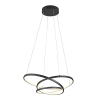 LED Hanglamp | Darvin | Rond | Mat zwart | Dimbaar | IP20 | Trio Lighting LTR00746 - 1