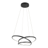 LED Hanglamp | Darvin | Rond | Mat zwart | Dimbaar | IP20 | Trio Lighting LTR00746 - 2
