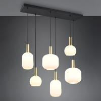 Trio LED Hanglamp | Diva | Rond | Messing | IP20 | Trio Lighting  LTR00586