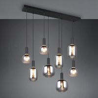 Trio LED Hanglamp | Diva | Rond | Zwart | IP20 | Trio Lighting  LTR00589