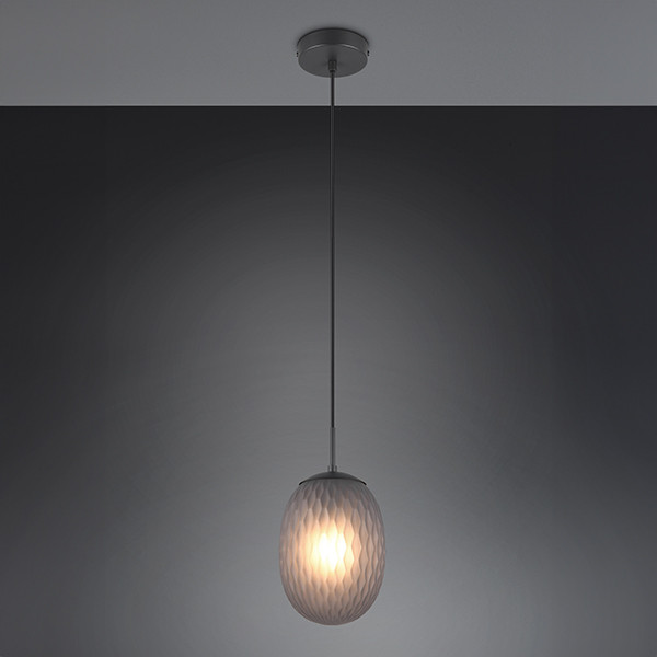 Trio LED Hanglamp | Facette | Rond | Zwart | IP20 | Trio Lighting  LTR00596 - 1