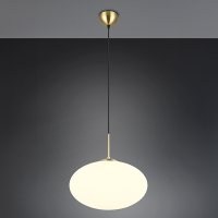 Trio LED Hanglamp | Fomento | Rond | Messing | IP20 | Trio Lighting  LTR00608